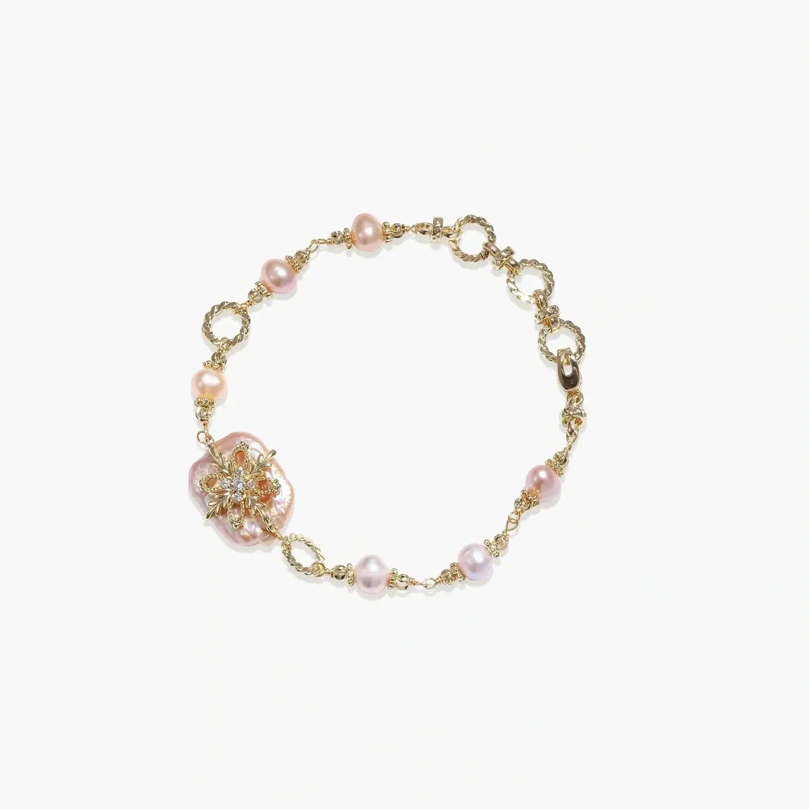 Baroque Pearl Bloom Bracelet on Sale!